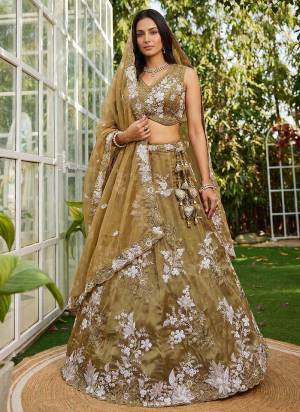 Attrective Looking This Party Wear Fine Color Fancy Heavy Designer Choli And Lahenga Fabriced On Tissue And Dupatta Tissue In Fabricated Beautified With Attrective Designer Sequance,Beads Embroidery Work. Buy Now.