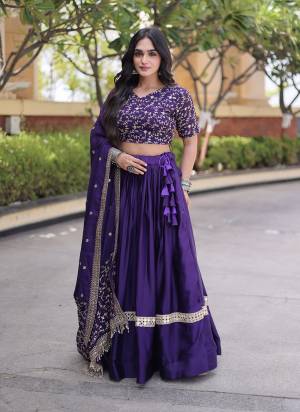 Looking These Party Wear Lehenga Choli With Dupatta in Fine Colored. These Lehenga Are Glory Satin And Blouse Are Glory Satin And Glory Satin Dupatta Fabricated. It is Beautified With Designer Jari,Sequance Embroidery Work.
