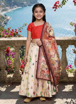 For A Fancy Designer Look,Grab These Lehenga Choli With Dupatta in Fine Colored.These Lehenga Are Satin Silk And Choli Are Silk And Dupatta Are Fabricated On Silk Pair.Its Beautified With Designer Digital Printed.