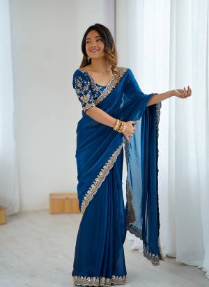 Attractive These Party Wear Saree in Fine Colored.These Saree Are Fendy Satin And Blouse is Fendy Satin Fabricated.Its Beautified With Designer Coding,Sequance Embroidery Work.