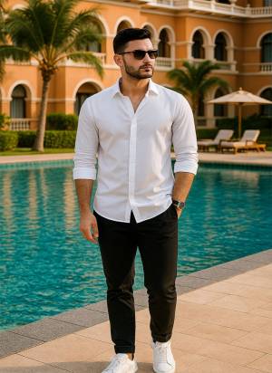 Looking These Beautiful Looking Readymade Short Shirt.These Top is Fabricated On Linen Cotton.Its Beautified With Solid Designer.