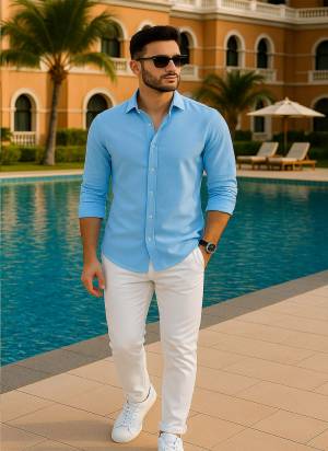 Looking These Beautiful Looking Readymade Short Shirt.These Top is Fabricated On Linen Cotton.Its Beautified With Solid Designer.