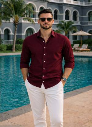 Looking These Beautiful Looking Readymade Short Shirt.These Top is Fabricated On Linen Cotton.Its Beautified With Solid Designer.
