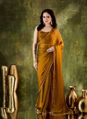 Looking These Party Wear Ready To Wear Saree in Fine Colored.These Saree Are Silk Blend And Blouse is Silk Blend Fabricated.Its Beautified With Solid,Lace Work Designer.