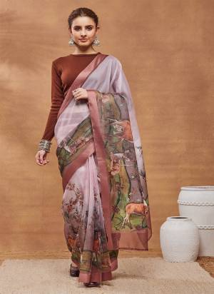 Looking These Party Wear Ready To Wear Saree in Fine Colored.These Saree Are Silk Blend And Blouse is Silk Blend Fabricated.Its Beautified With Designer Printed.
