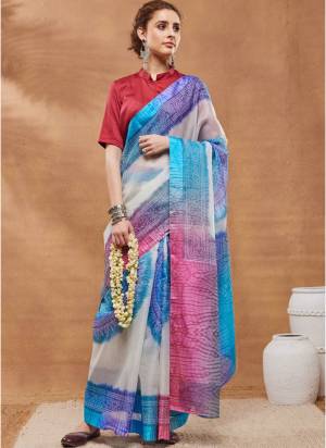 Looking These Party Wear Ready To Wear Saree in Fine Colored.These Saree Are Silk Blend And Blouse is Silk Blend Fabricated.Its Beautified With Designer Printed.
