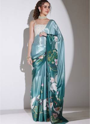 Looking These Party Wear Ready To Wear Saree in Fine Colored.These Saree Are Silk Blend And Blouse is Silk Blend Fabricated.Its Beautified With Designer Printed.
