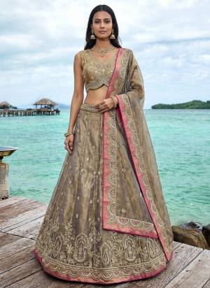 Garb This Party Wear Fine Color Fancy Heavy Designer Choli And Lahenga Fabriced On Tissue And Dupatta Tissue In Fabricated Beautified With Attrective Designer Sequance,Moti Embroidery Work. Buy Now.