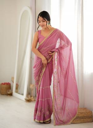 Attractive These Party Wear Saree in Fine Colored.These Saree Are Star Georgette And Blouse is Star Georgette Fabricated.Its Beautified With Designer Multy Thread Embroidery,Beads Pipe Work.