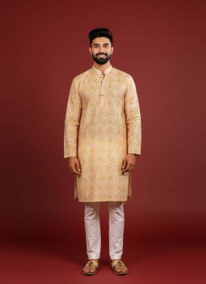 For A festive And Party Wear,Looking These Readymade Kurta With Payjama in Fine Colored.These Kurta is Fabricated On Cotton And Art Silk Bottom With Woven Designer With Digital Printed.Buy Now.