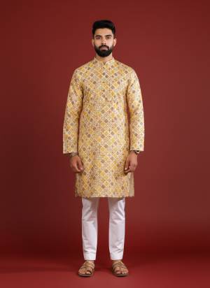 For A festive And Party Wear,Looking These Readymade Kurta With Payjama in Fine Colored.These Kurta is Fabricated On Art Silk And Art Silk Bottom With Designer Digital Printed With Sequance Embroidery Work.Buy Now.