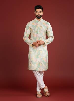 For A festive And Party Wear,Looking These Readymade Kurta With Payjama in Fine Colored.These Kurta is Fabricated On Art Silk And Art Silk Bottom With Designer Digital Printed With Sequance Embroidery Work.Buy Now.