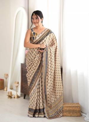 Looking These Party Wear Saree in Fine Colored.These Saree Are Chinon And Blouse is Chinon Fabricated.Its Beautified With Designer Digital Printed With Mirror Cut Work Border.