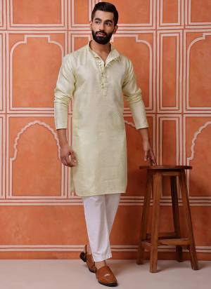 For A festive And Party Wear,Looking These Readymade Kurta With Payjama in Fine Colored.These Kurta is Fabricated On Cotton Blend And Art Silk Bottom With Woven Designer With sequance Embroidery Work.Buy Now.