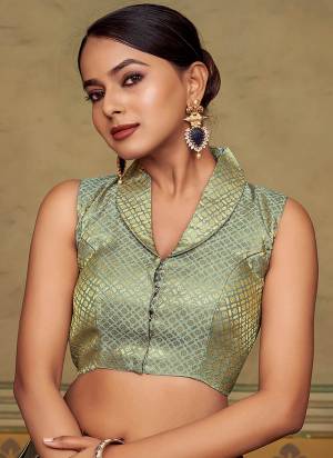 Grab These Beautiful Colored Readymade Blouse.Its Fabricated On Banarasi Silk  With Jacquard Weaving Designer.Buy Now.