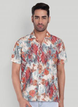 Attractive These Fancy Readymade Short Shirt in Fine Colored.These Short Shirt is Fabricated On Cotton Blend With Designer Printed.Buy Now.