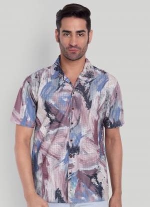 Attractive These Fancy Readymade Short Shirt in Fine Colored.These Short Shirt is Fabricated On Cotton Blend With Designer Printed.Buy Now.