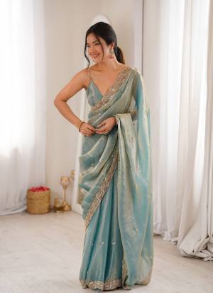 Looking These Fancy Party Wear Saree in Fine Colored.These Saree Are Fendy Satin And Blouse is Fendy Satin Fabricated.Its Beautified With Beads,Pearl Embroidery Work.