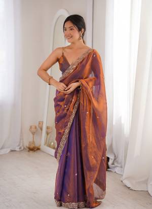 Looking These Fancy Party Wear Saree in Fine Colored.These Saree Are Fendy Satin And Blouse is Fendy Satin Fabricated.Its Beautified With Beads,Pearl Embroidery Work.