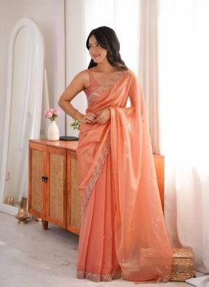Looking These Fancy Party Wear Saree in Fine Colored.These Saree Are Fendy Satin And Blouse is Fendy Satin Fabricated.Its Beautified With Beads,Pearl Embroidery Work.