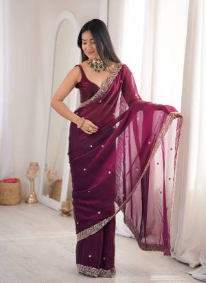 Looking These Fancy Party Wear Saree in Fine Colored.These Saree Are Fendy Satin And Blouse is Fendy Satin Fabricated.Its Beautified With Beads,Pearl Embroidery Work.