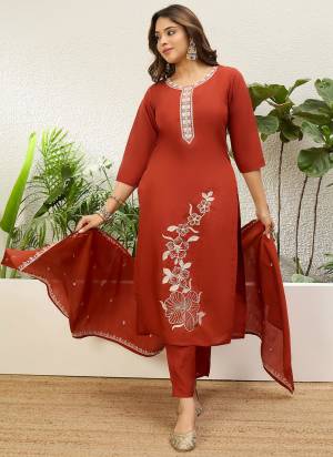 Attractive These Beautiful Readymade Suits With Dupatta.These Suit is Fabricated On Top Are Roman Silk And Bottom Are Roman Silk And Muslin Dupatta .Its Beautified With Designer Embroidery Work.
