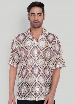 Looking These Fancy Readymade Short Shirt in Fine Colored.These Short Shirt is Fabricated On Cotton Blend With Designer Printed.Buy Now.