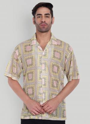 Looking These Fancy Readymade Short Shirt in Fine Colored.These Short Shirt is Fabricated On Cotton Blend With Designer Printed.Buy Now.