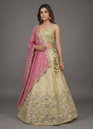 Looking This Party Wear Fine Color Fancy Heavy Designer Choli And Lahenga Fabriced On Tissue And Dupatta Tissue In Fabricated Beautified With Attrective Designer Sequance,Beads Embroidery Work. Buy Now.