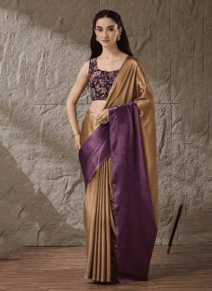 Looking These Party Wear Ready To Wear Saree in Fine Colored.These Saree Are Satin And Blouse is Art Silk Fabricated.Its Beautified With Pedding Color Designer With Printed Blouse.