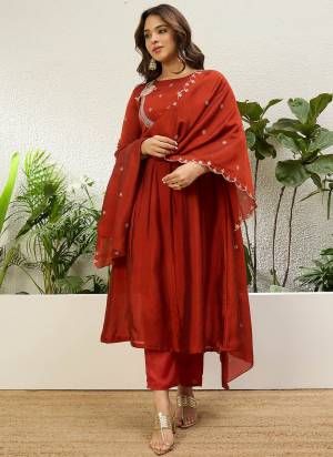 Garb These Beautiful Readymade Suits With Dupatta.These Suit is Fabricated On Top Are Vichitra And Bottom Are Vichitra And Vichitra Dupatta .Its Beautified With Designer Embroidery Work.