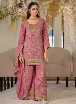 Looking These Fancy Party Wear Free Size Stitched Plazzo Suit With Dupatta in Fine Colored Pair.These Top And Bottom Are Silk And Pair With Silk Dupatta Fabric.Its Beautified With Heavy Designer Embroidery Work.