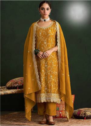Garb These Fancy Designer Suit in Fine Colored Pair With Bottom And Dupatta.These Top Are Vichitra And Dupatta Are Fabricated On Vichitra Pair With Santoon Bottom.Its Beautified With Santoon Inner.Its Beautified With Heavy Designer Embroidery Work.