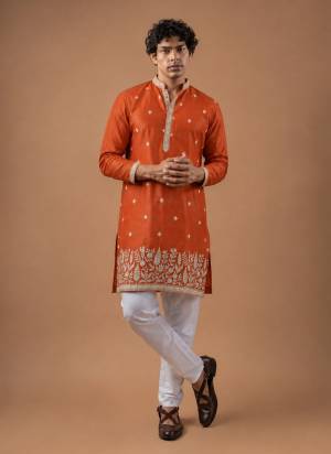 For A Festive And Party Wear,Attractive These Readymade Kurta With Payjama in Fine Colored.These Kurta is Fabricated On Viscose Silk And Art Silk Bottom With Designer Embroidery Work.Buy Now.