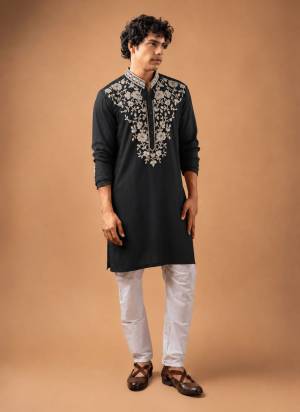 For A Festive And Party Wear,Attractive These Readymade Kurta With Payjama in Fine Colored.These Kurta is Fabricated On Viscose Silk And Art Silk Bottom With Designer Embroidery Work.Buy Now.