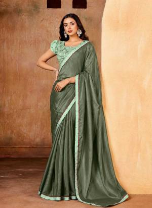Looking These Fancy Party Wear Saree in Fine Colored.These Saree Are Georgette And Blouse is Georgette Fabricated.Its Beautified With Solid Designer.