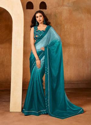 Looking These Fancy Party Wear Saree in Fine Colored.These Saree Are Georgette And Blouse is Georgette Fabricated.Its Beautified With Solid Designer.