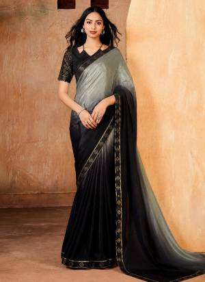 Looking These Fancy Party Wear Saree in Fine Colored.These Saree Are Georgette And Blouse is Georgette Fabricated.Its Beautified With Solid Designer.