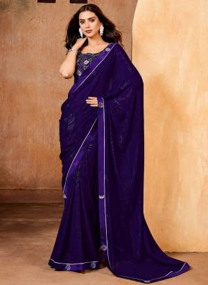 Looking These Fancy Party Wear Saree in Fine Colored.These Saree Are Georgette And Blouse is Georgette Fabricated.Its Beautified With Solid Designer.