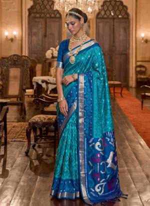 Garb These Fastive And Party Wear Saree in Fine Colored.These Saree And Blouse is Fabricated On Soft Silk.Its Beautified With Weaving Jari Designer With Printed.