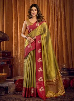 Looking These Fancy Party Wear Saree in Fine Colored.These Saree Are Soft Tissue And Blouse is Soft Tissue Fabricated.Its Beautified With Woven Designer.