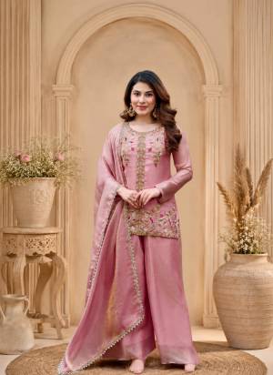 Garb These Beautiful Looking Readymade Suits.These Top Are Fendy Satin And Bottom Are Fendy Satin And Fendy Satin Dupatta Fabricated.Its Beautified  With Disigner Beads Embroidery Work.