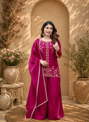 Garb These Beautiful Looking Readymade Suits.These Top Are Fendy Satin And Bottom Are Fendy Satin And Fendy Satin Dupatta Fabricated.Its Beautified  With Disigner Beads Embroidery Work.
