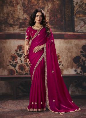 Looking These Fancy Party And Fastival Wear Saree in Fine Colored.These Saree Are Fendy Satin And Blouse is Fabricated On Fendy Satin.Its Beautified With DesignerMotif Crystal Beads,Sequance Hand Work.