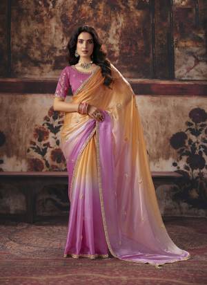 Looking These Fancy Party And Fastival Wear Saree in Fine Colored.These Saree Are Fendy Satin And Blouse is Fabricated On Benglori Silk.Its Beautified With DesignerMotif Crystal Beads,Sequance Hand Work.