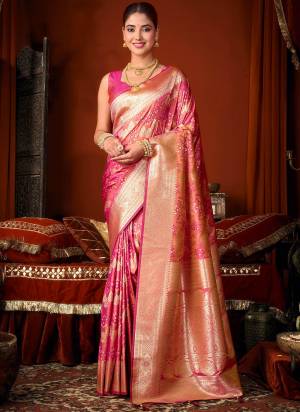 Garb These Fancy Party Wear Saree in Fine Colored.These Saree Are Soft Silk And Blouse is Soft Silk Fabricated.Its Beautified With Woven Jacquard Designer.