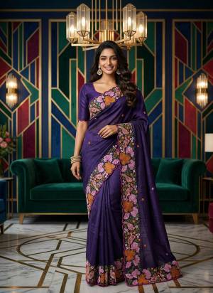 Garb These Party Wear Saree in Fine Colored.These Saree Are Manipuri Silk And Blouse is Manipuri Silk Fabricated.Its Beautified With Designer MultyThread Embroidery Cut Work.