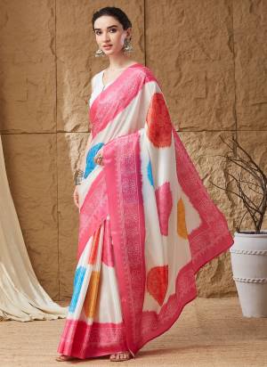 Looking These Party Wear Ready To Wear Saree in Fine Colored.These Saree Are Satin And Blouse is Satin Fabricated.Its Beautified With Designer Bandhani Printed.