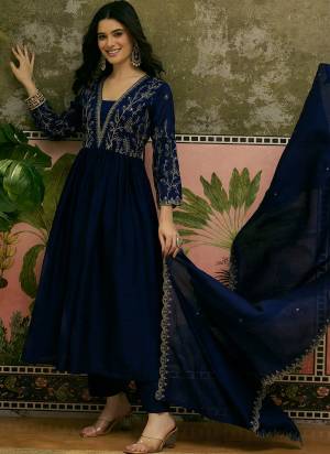 Looking These Beautiful Looking Readymade Suits.These Top Are Vichitra Silk And Bottom Are Rayon And Vichitra Silk Dupatta Fabricated.Its Beautified  With Disigner Embroidery Work.