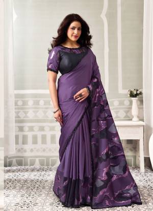 Look Attrective These Designer Party Wear Saree in Fine Colored.These Saree Are Jacquard Satin Silk And Blouse Simmer Silk is Fabricated.Its Beautified Desiger Embroidery,Pearl,Stone Work.